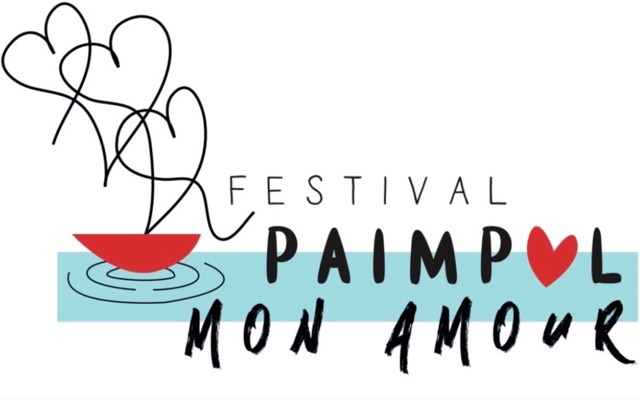 Nouveau Logo du festival Paimpol mon Amour créé et dessiné par Milena Geffroy, la gagnante de cet appel à projet.