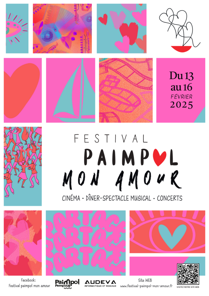 Affiche du festival Paimpol Mon Amour - programme 2025